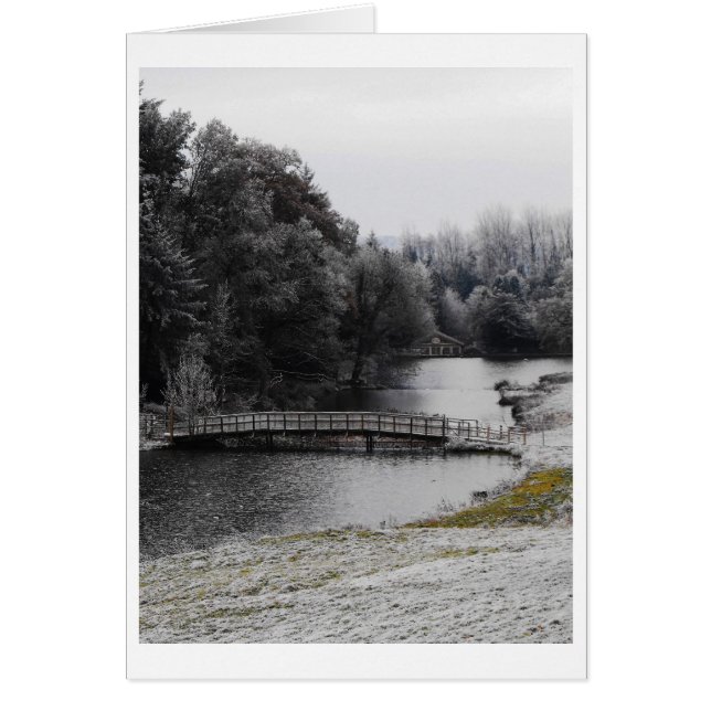 Puente sobre agua helada (Frente)