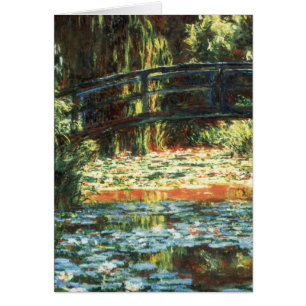 Puente sobre el estanque acuático de Claude Monet