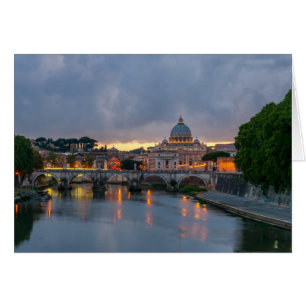 Puente St. Angelo, Basílica de San Pedro, Roma