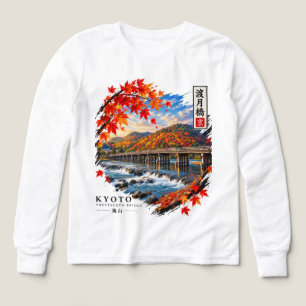. Puente Togetsukyo sobre el río Katsura — Kyoto