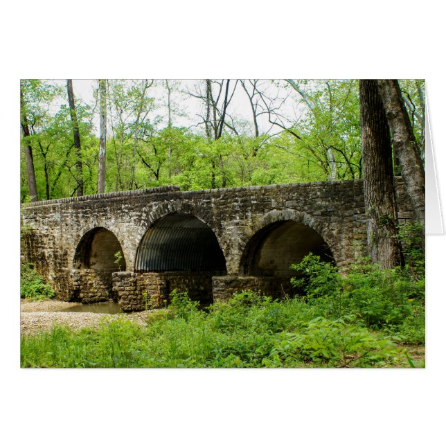 Puente viejo en el río de Cuivre (Anverso (Horizontal))