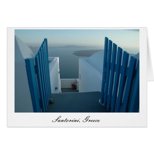 Puerta a Santorini (Anverso (Horizontal))