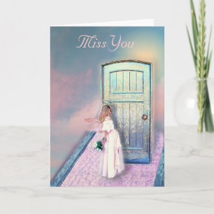 Puerta a su corazón - tarjeta