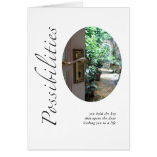 Puerta abierta de las posibilidades