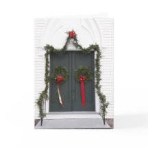 Puerta al navidad