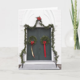 Puerta al navidad