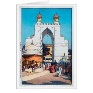 Puerta Alta en Ajmer Sharif Dargah, Hiroshi Yoshid