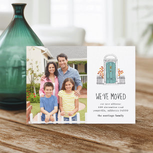 Puerta Azul   Invitación de desplazamiento de foto