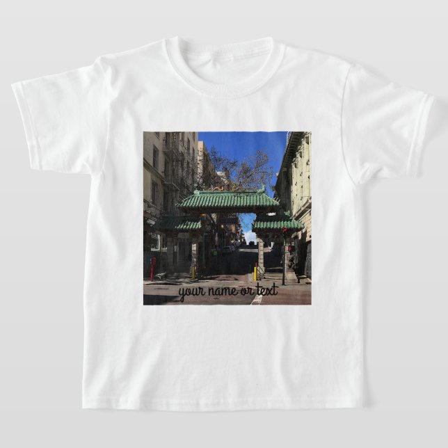 Puerta Chinatown de San Francisco #3 camiseta (Distribución)