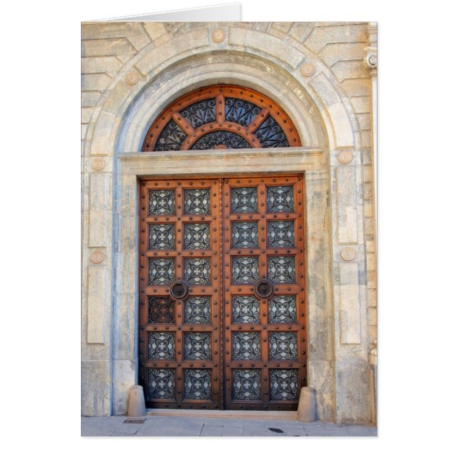 Puerta cuarta vieja de Barcelona - esconda la (Frente)