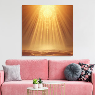 Puerta de Armonía Celestial Arte de Pared Boho S