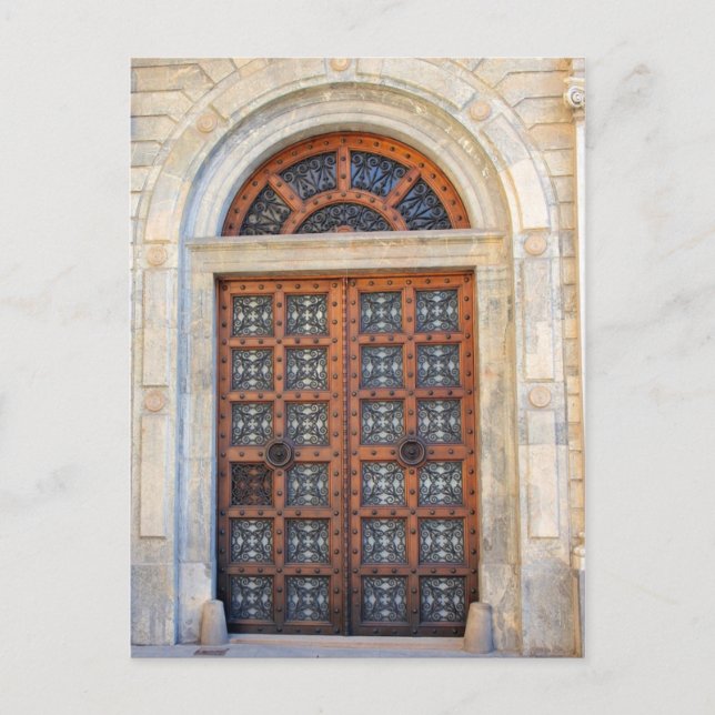 Puerta de Barcelona del casco antiguo - Postal (Anverso)