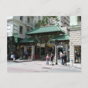 Puerta de Chinatown, San Francisco Foto Postales