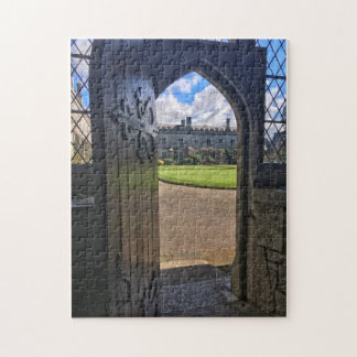 Puerta de Corcho de la Universidad, rompecabezas d