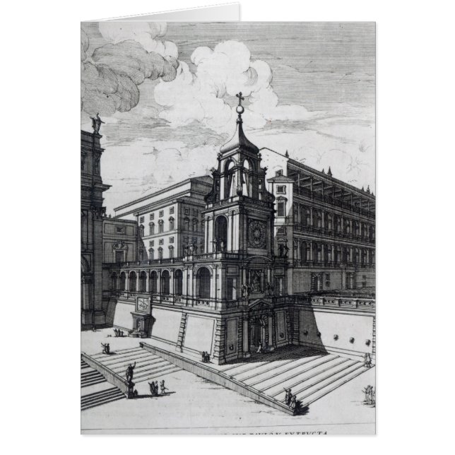 Puerta de entrada al Vaticano, 1696 (Frente)