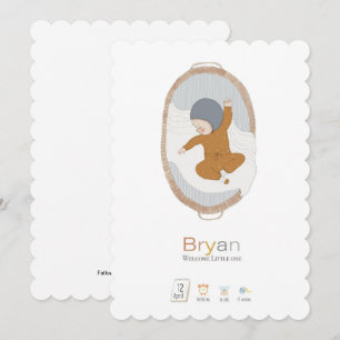 Puerta de Invitación de señales de Recién nacido p