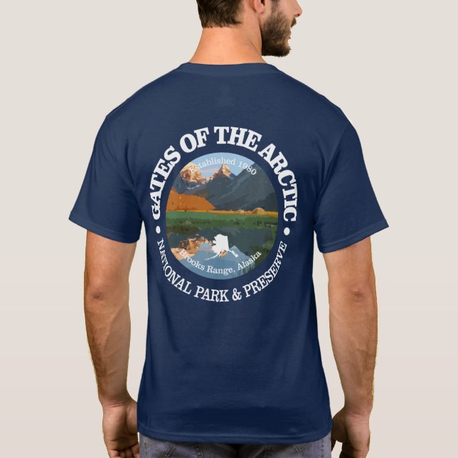 Puerta de la camiseta de la Nación Artica NP2 (Reverso)
