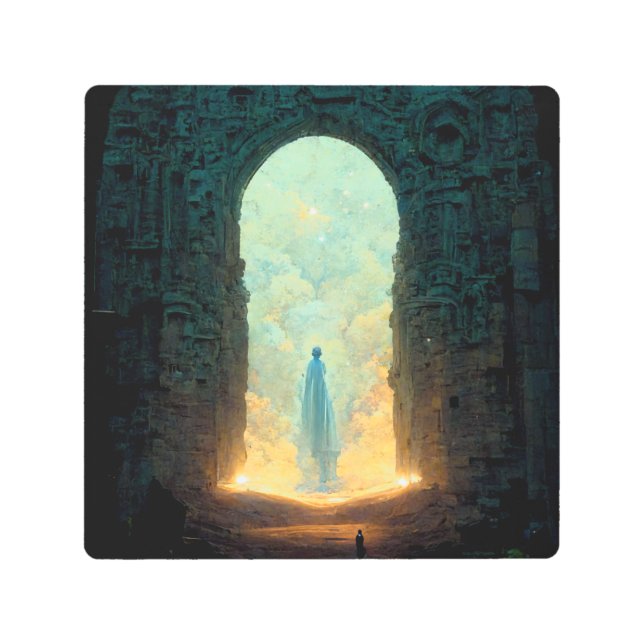 Puerta de la Fantasía de los Dioses Impresión Meta (Anverso)