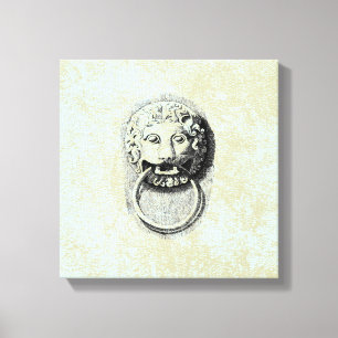 Puerta de León ~ 12X12 Lienzo 1.5" Grueso