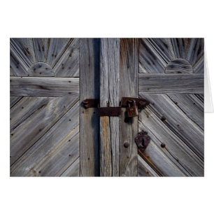 Puerta de madera