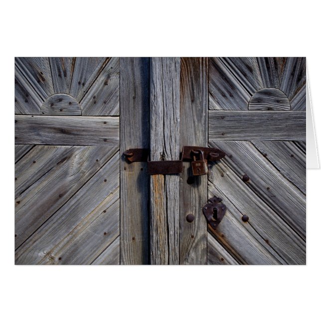 Puerta de madera (Anverso (Horizontal))