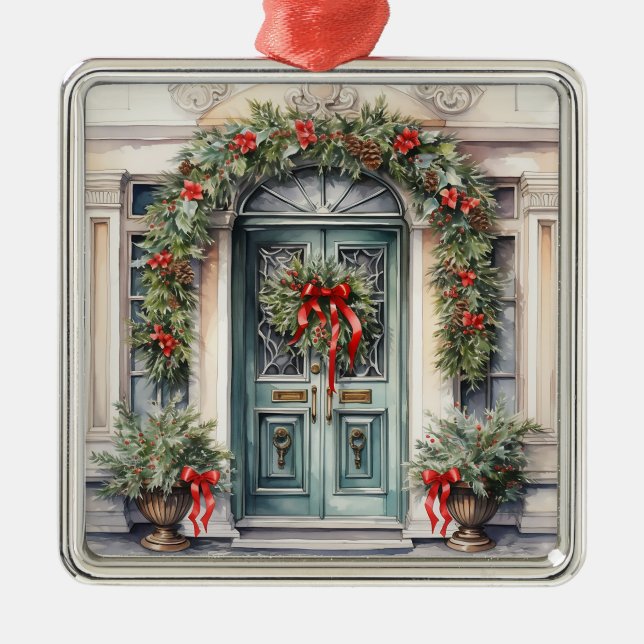 PUERTA DE NAVIDADES DE DECORACIÓN ORNATIVA (Frente)