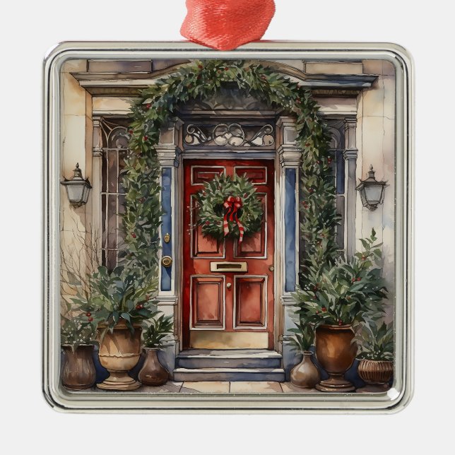 PUERTA DE NAVIDADES DE DECORACIÓN ORNATIVA (Frente)