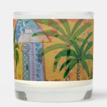 Puerta de Polkadot Tropical Colorida