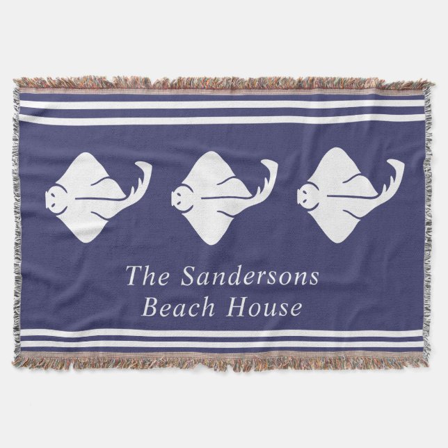 Puerta de rayo de manta Stingray costera azul de l (Anverso)