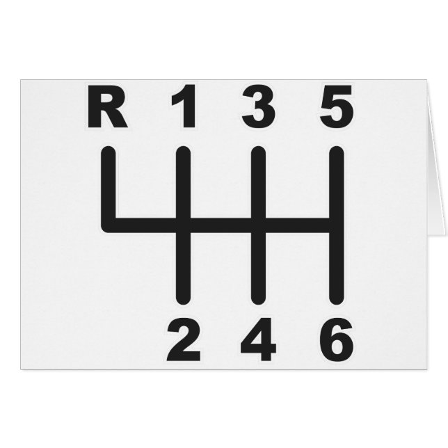 Puerta del cambio de 6 velocidades (Anverso (Horizontal))