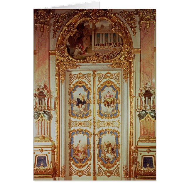 Puerta del cuarto de la porcelana (Frente)