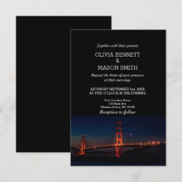 Puerta Dorada Invitación a la boda de San Francisc