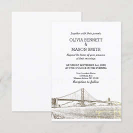 Puerta Dorada Invitación a la boda de San Francisc