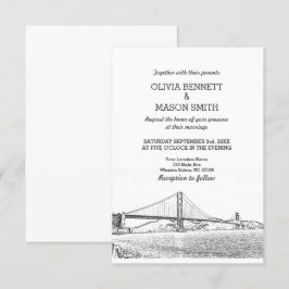 Puerta Dorada Invitación a la boda de San Francisc