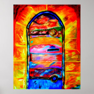 PUERTA EN ISRAEL ART CANVAS Y POSTERS D DAVIDSOHN