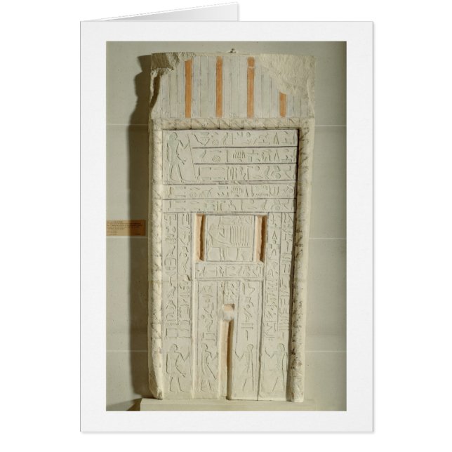 Puerta falsa de Sheshi, c.2300-2200 A.C. (cal (Frente)