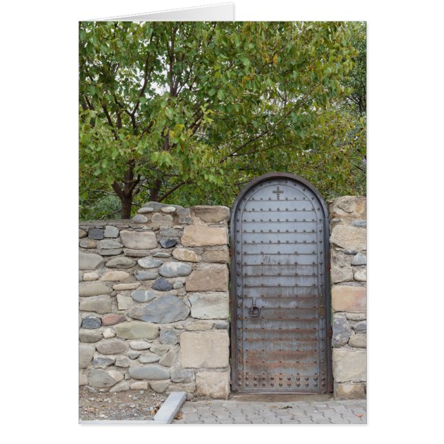 Puerta Metálica y Pared (Frente)