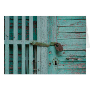 Puerta Turqouise del Weathered