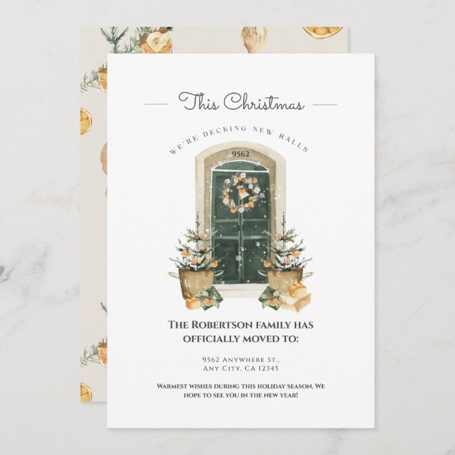 Puerta Verde Chic Anuncio de Nueva Casa de Tempora (Anverso / Reverso)