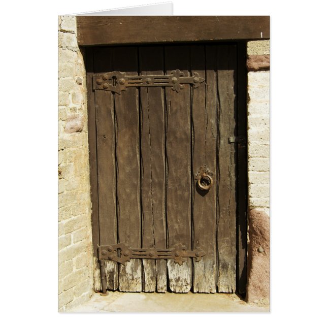 Puerta Vieja de Madera (Frente)