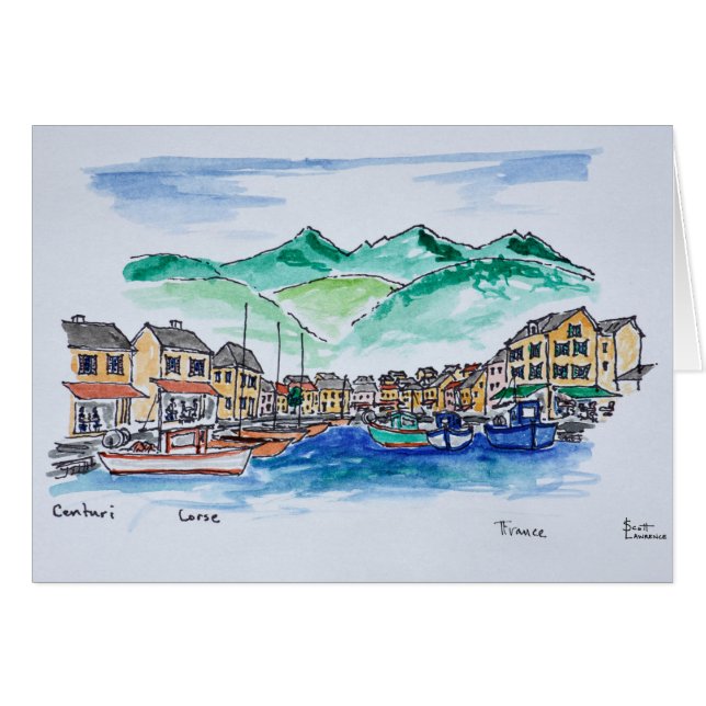 Puerto de Centuri| Córcega, Francia (Anverso (Horizontal))