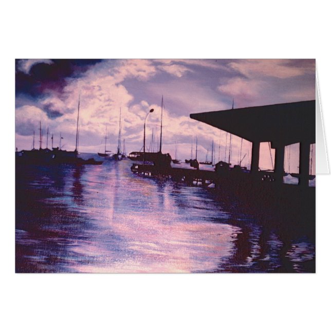 Puerto de Fort de France, Martinica (Anverso (Horizontal))