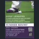 Puerto de golf, volante de publicidad de lección G<br><div class="desc">Golf Putt,  GoIf Lesson Advertising Flyers By The Business Card Store.</div>