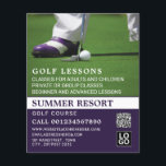 Puerto de golf, volante de publicidad de lección G<br><div class="desc">Golf Putt,  GoIf Lesson Advertising Flyers By The Business Card Store.</div>