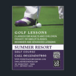 Puerto de golf, volante de publicidad de lección G<br><div class="desc">Golf Putt,  GoIf Lesson Advertising Flyers By The Business Card Store.</div>