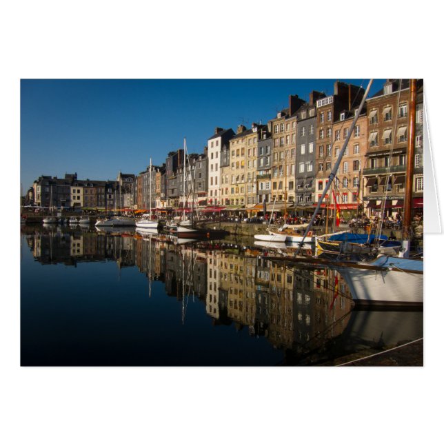 Puerto de Honfleur, Francia (Anverso (Horizontal))