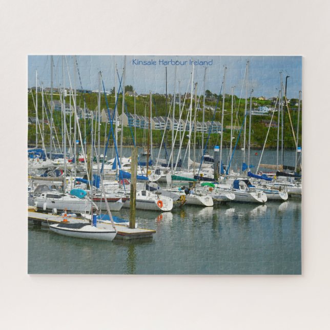 Puerto de Kinsale Irlanda Rompecabezas (Horizontal)