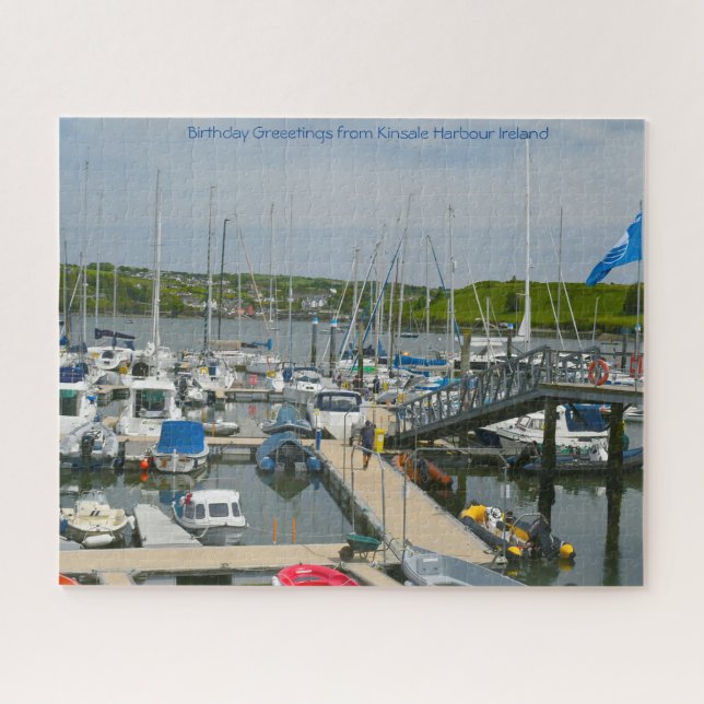 Puerto de Kinsale Irlanda Rompecabezas (Horizontal)
