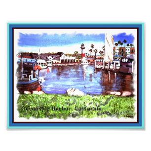 Puerto de la costa, foto de California