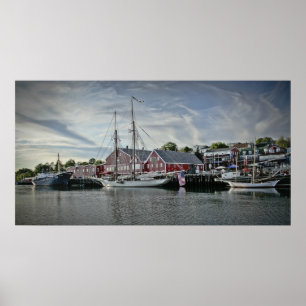 Puerto de Lunenburg, imagen de arte fino de NS